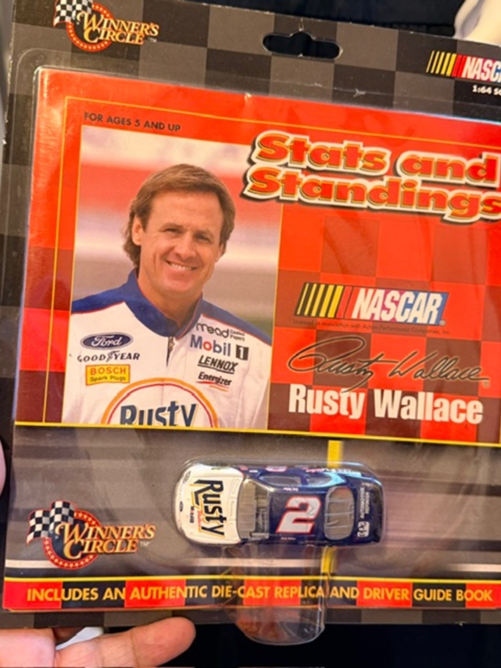 Winner's Circle Vintage rusty Wallace collectible set